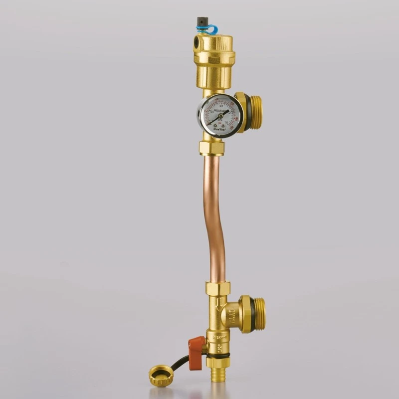 504-3A Dunyun Factory Wholesale Floor Heating Manifold Drain Exhaust Air Vent Valve Kit Safety Brass Hydraulic Vacuum Breaker 504-3A Dunyun Factory Wholesale Floor Heating Manifold Drain Exhaust Air Vent Valve Kit Safety Brass Hydraulic Vacuum Breaker